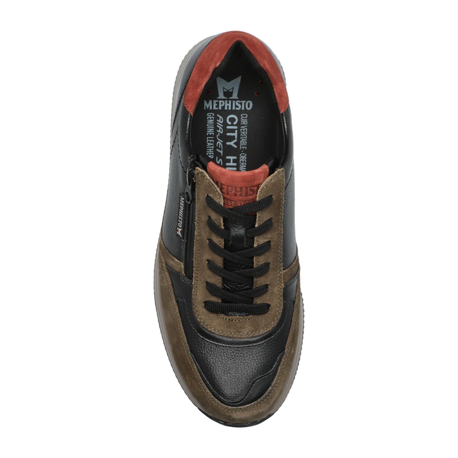 lacets homme modèle Gilford vert moss - Mephisto
